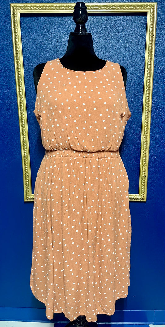 Lane Bryant Polka Dot Dress