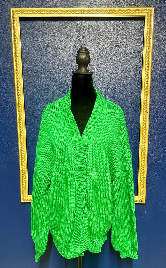 PrettyGarden Kelly Green Sweater