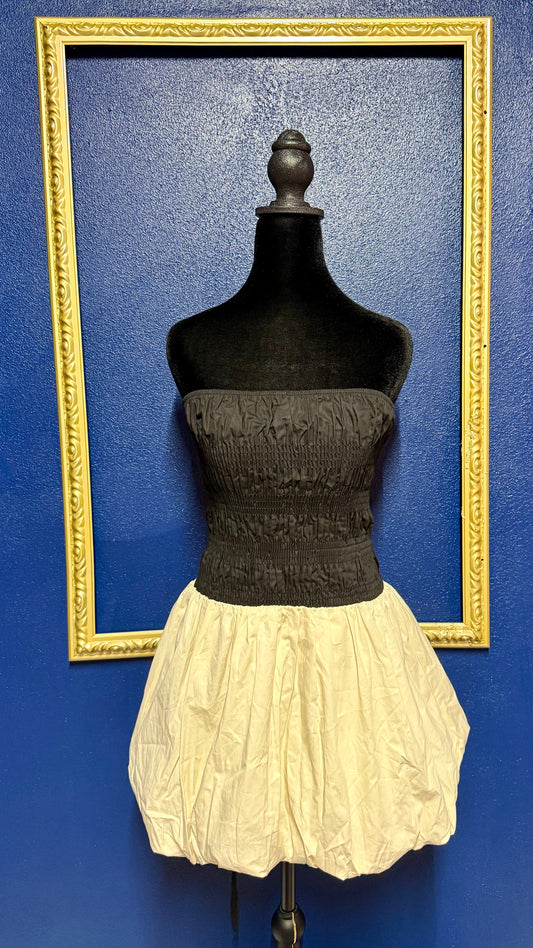 Vici Smocked Bubble Dress