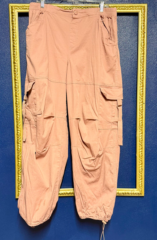 YMI Blush Pink Cargo Pant
