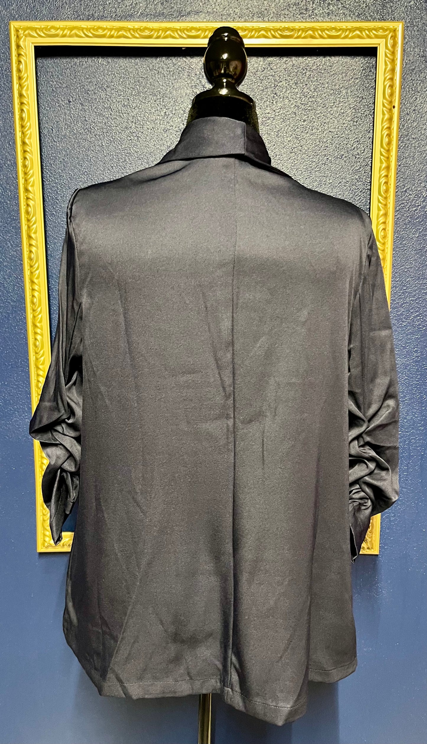 SHEIN Curve Navy Blazer