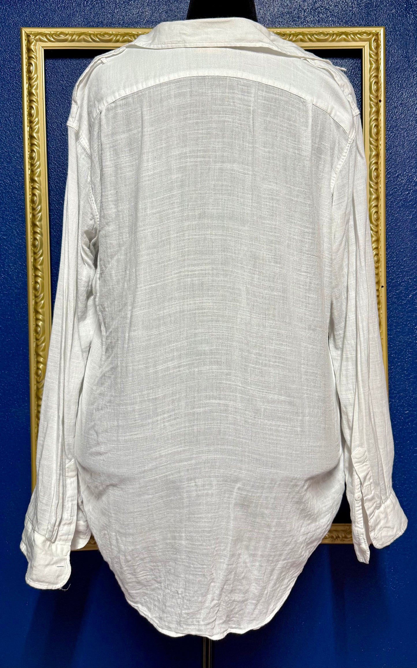 Athleta White Button Down