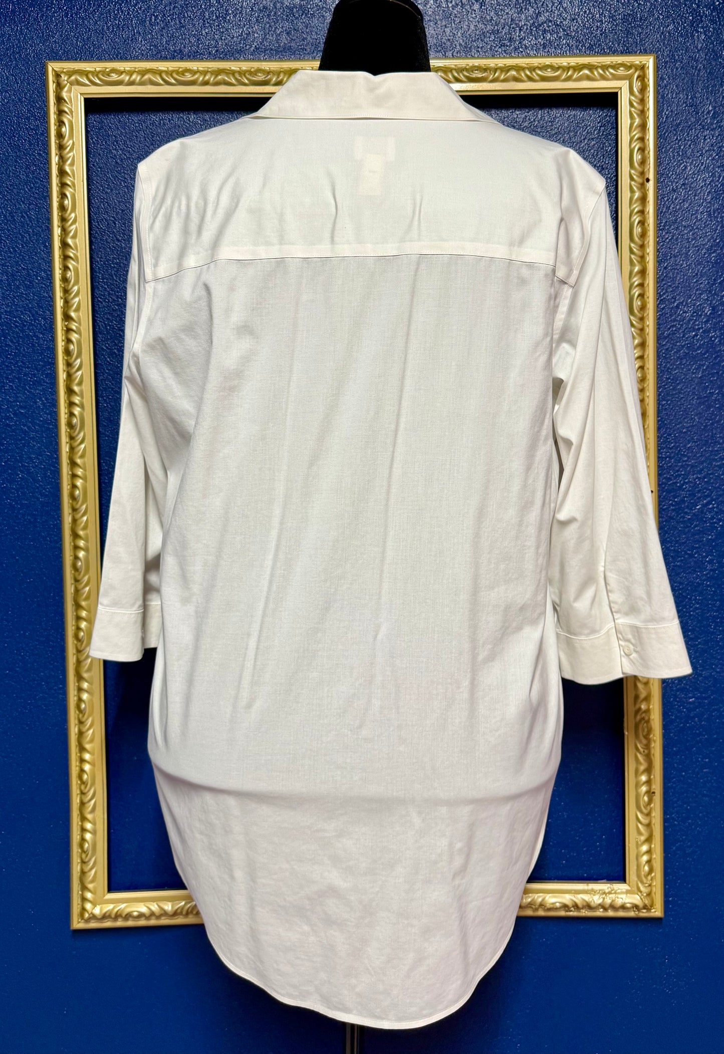 Chico's No Iron White Button Down