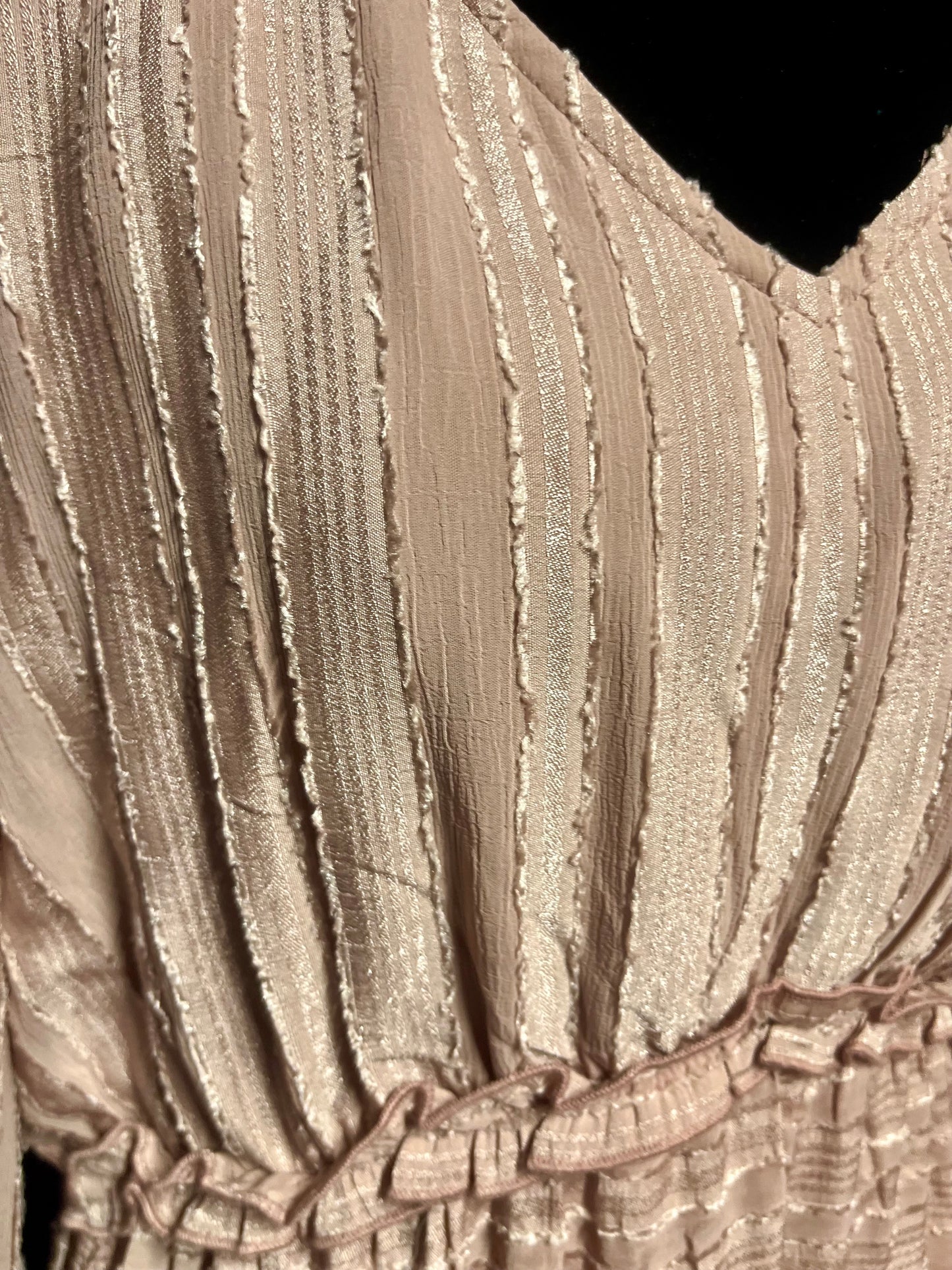 Jodifl Light Mauve Striped Dress