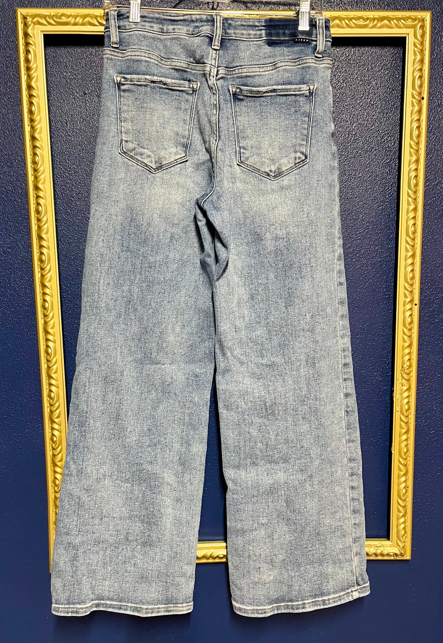 Risen Wide Leg Jeans