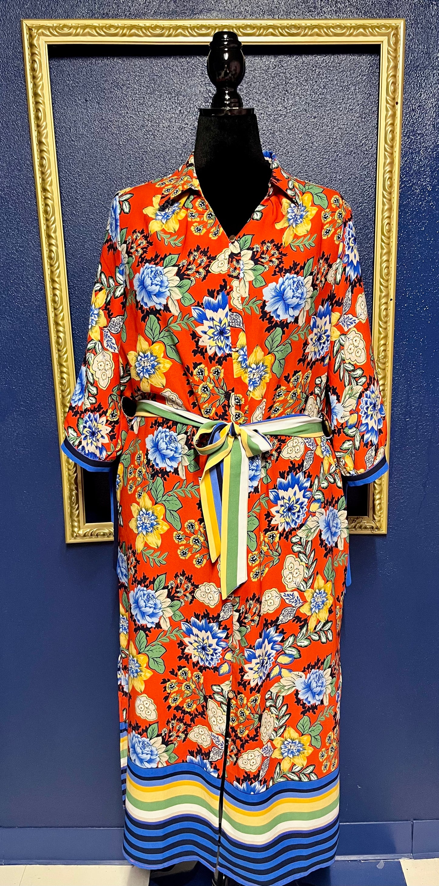Gabby Isabella Print Dress