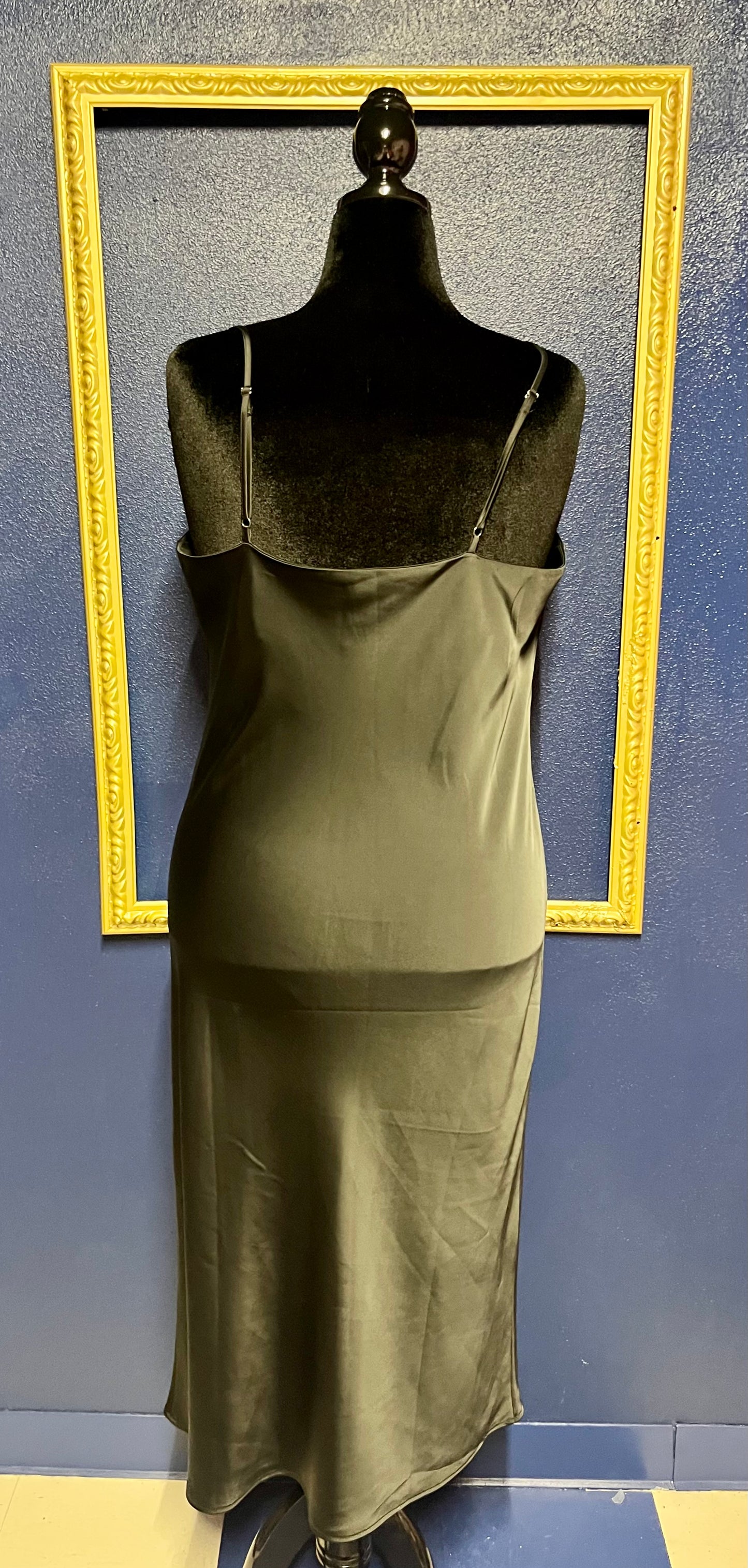 Banana Republic Black Silk Dress