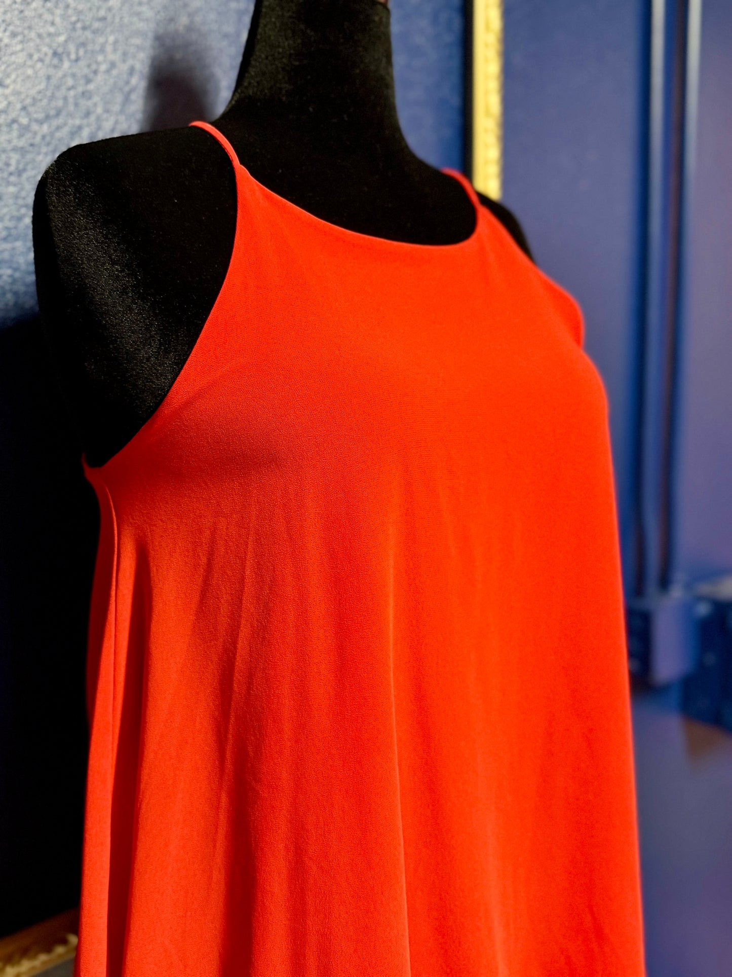 Adrienne Bright Red Blouse