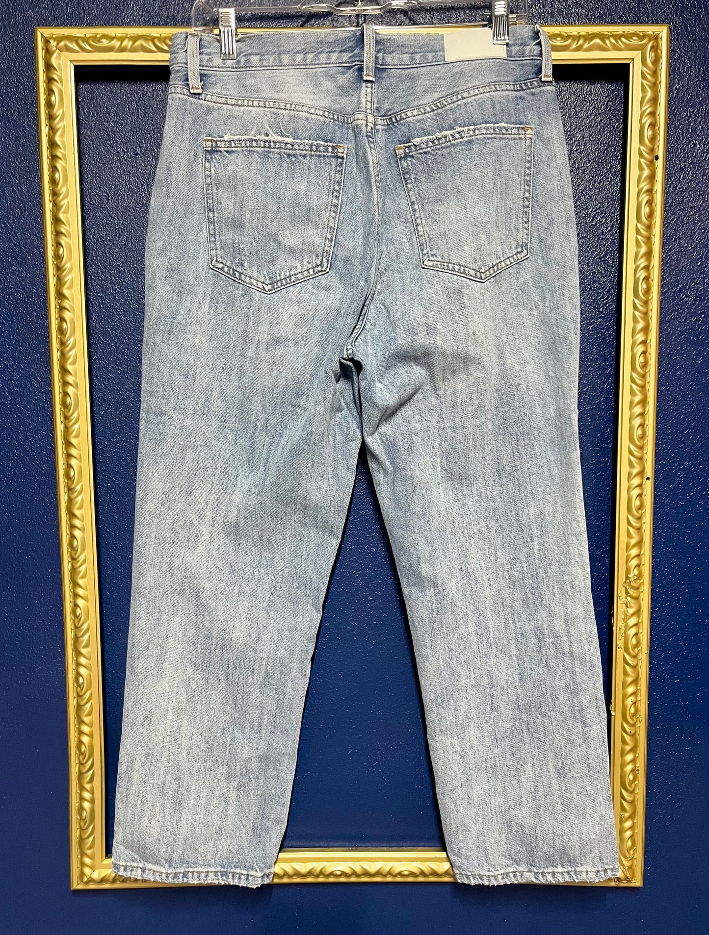 Pistola Lightly Distressed Straight Leg Jeans