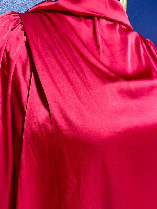 Shop the Mint Silk Blouse