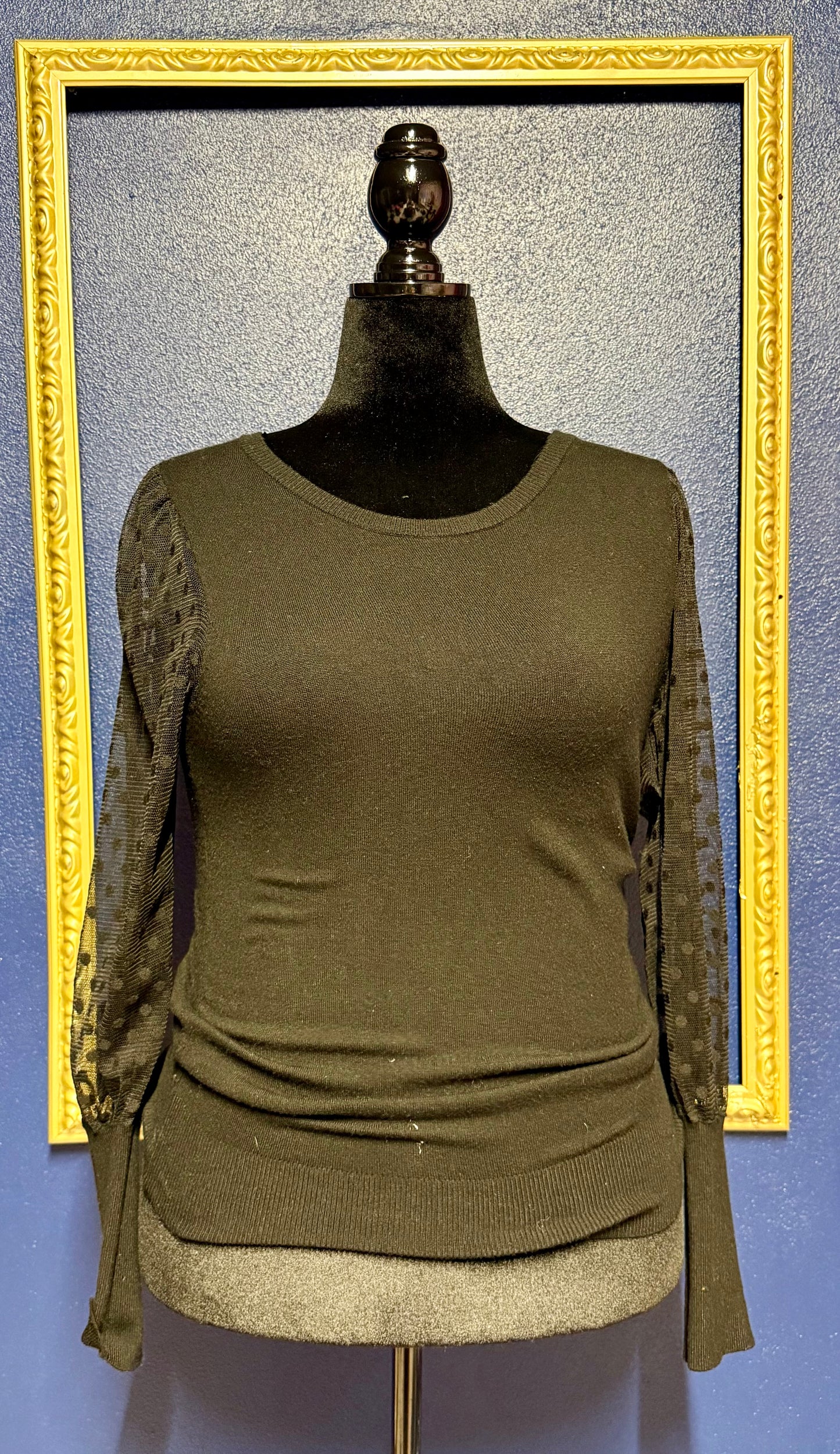 EESome Black Dot Sweater