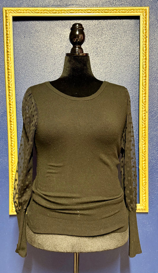 EESome Black Dot Sweater