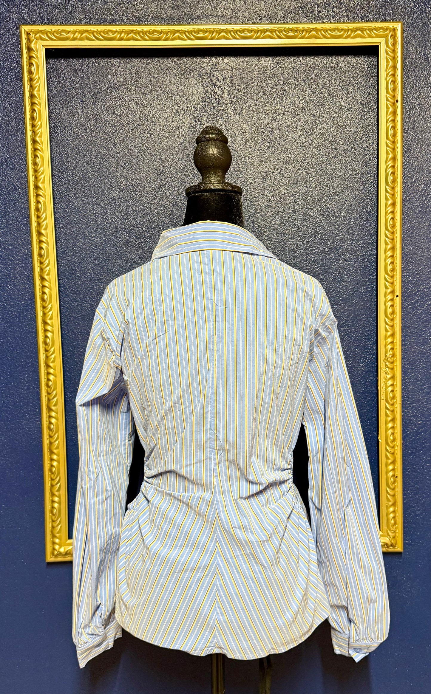 Lumiere Button Down with Side Cut Outs