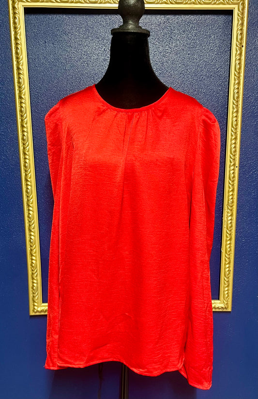 2Hearts Red Blouse