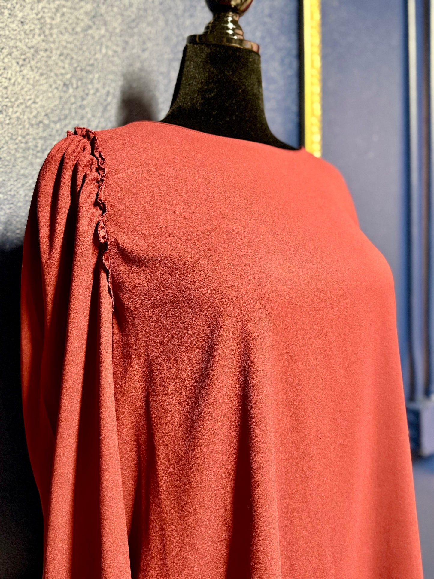 Ann Taylor Maroon Blouse