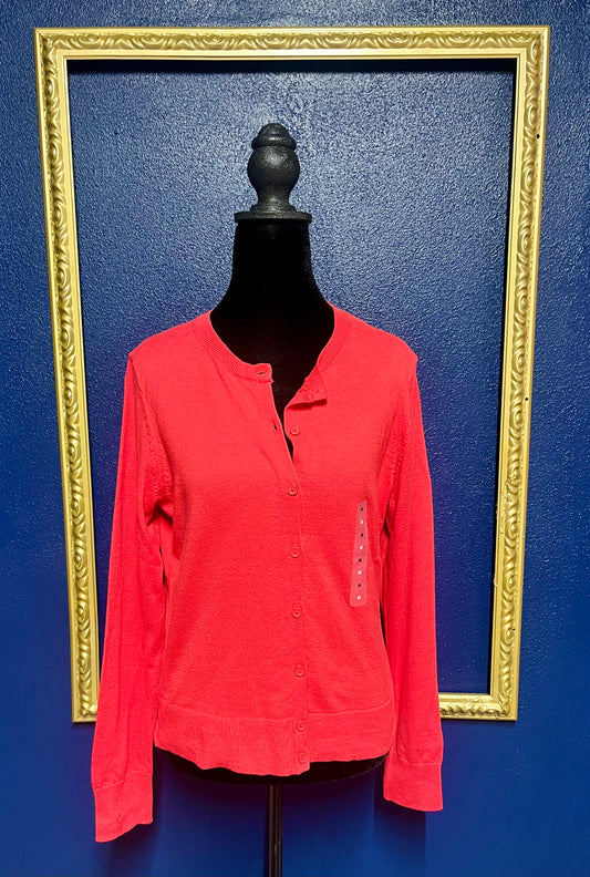 GAP Red Cardigan