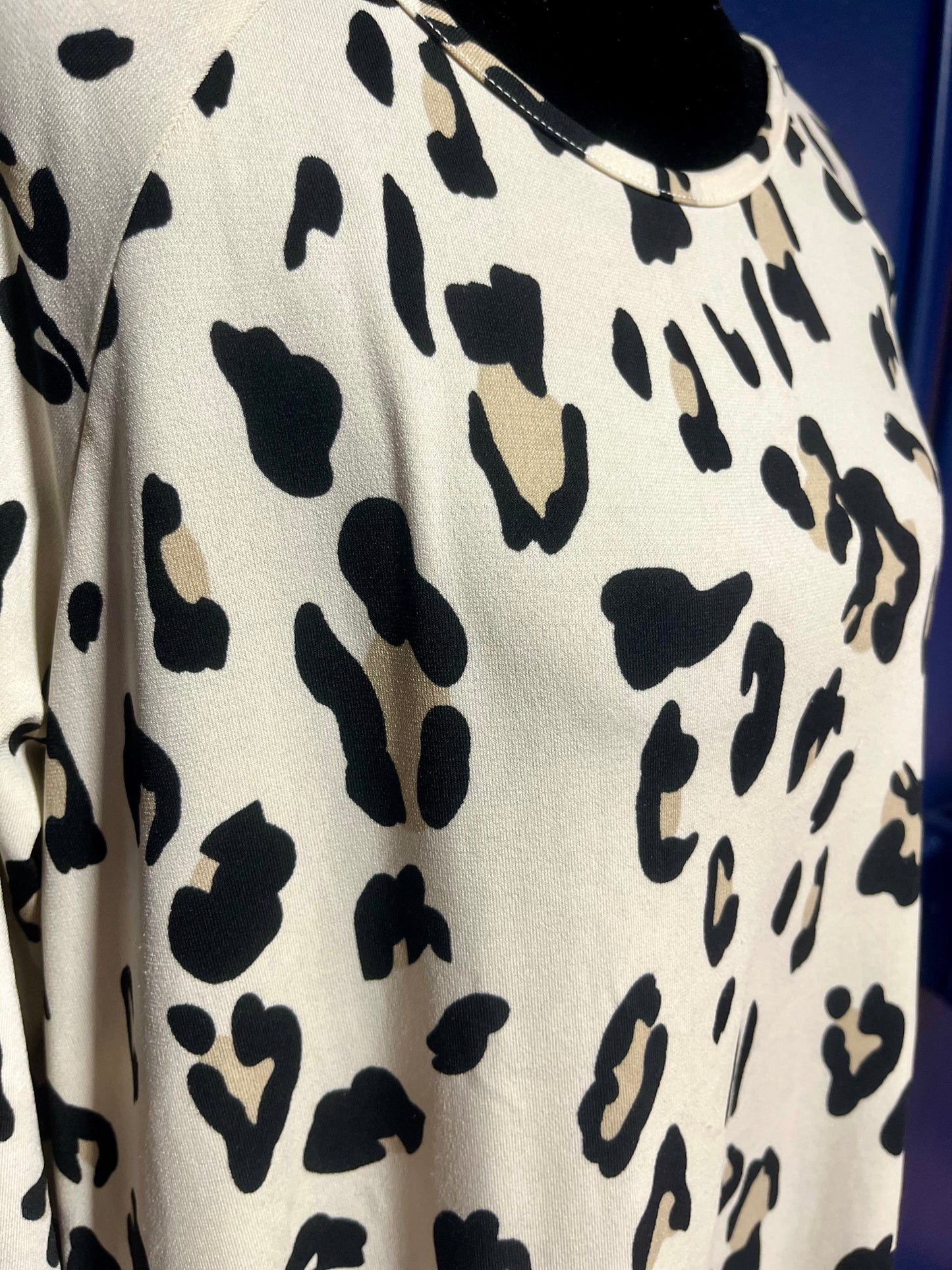 Tickled Teal Leopard Dress