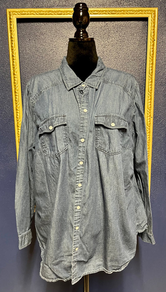 Torrid Denim Button Down