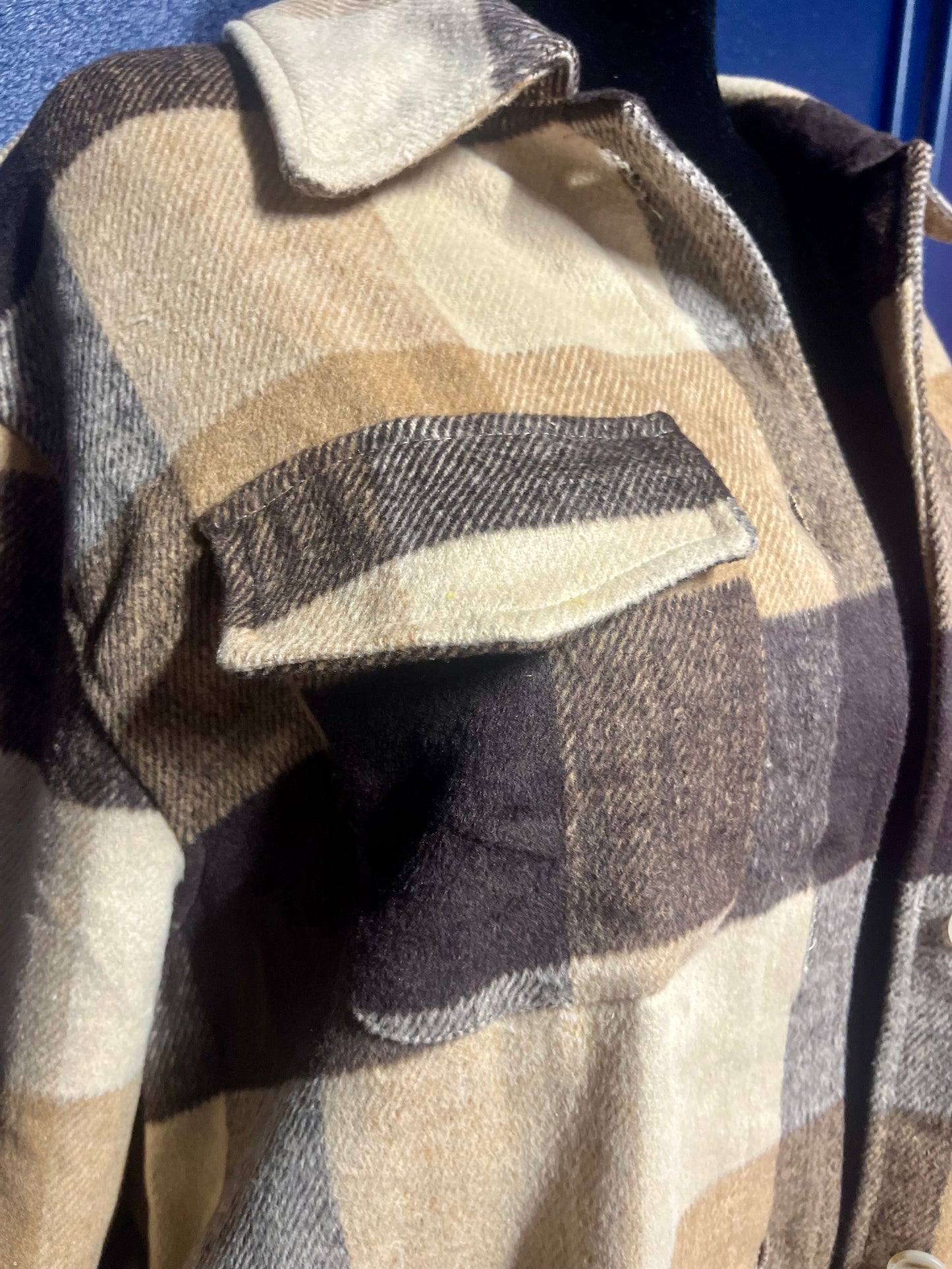 Shop the Mint Long Plaid Shacket