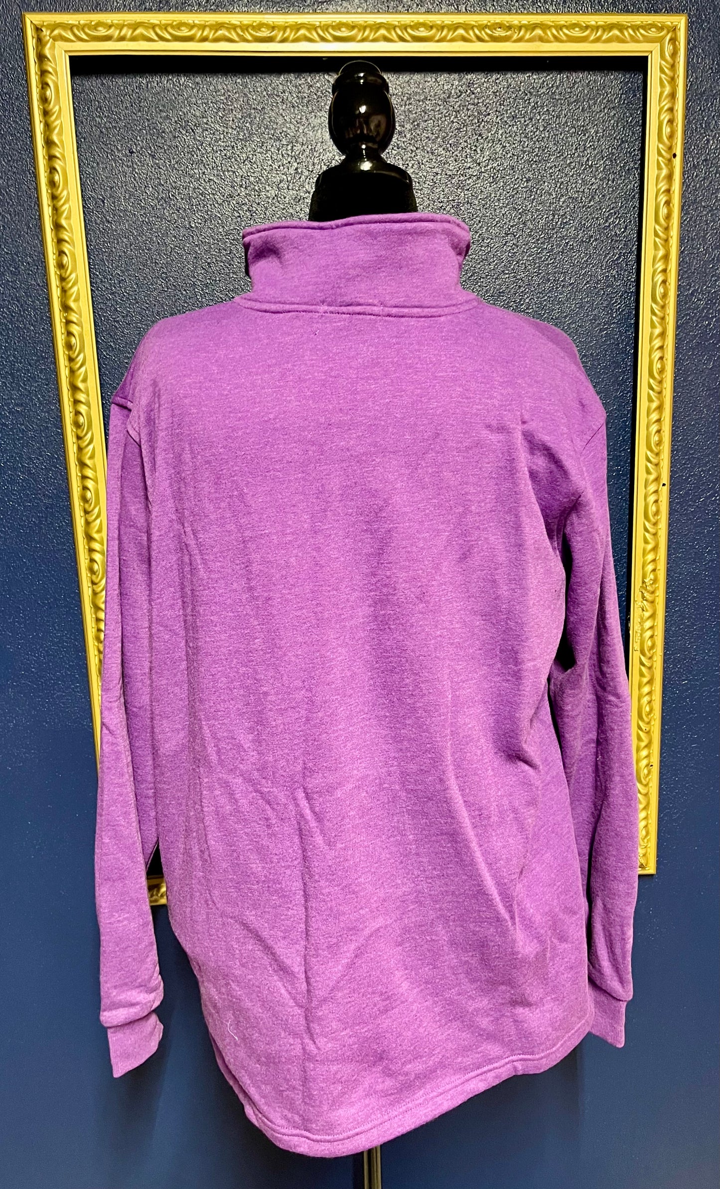Jess Lea Purple Quarter Zip Pullover