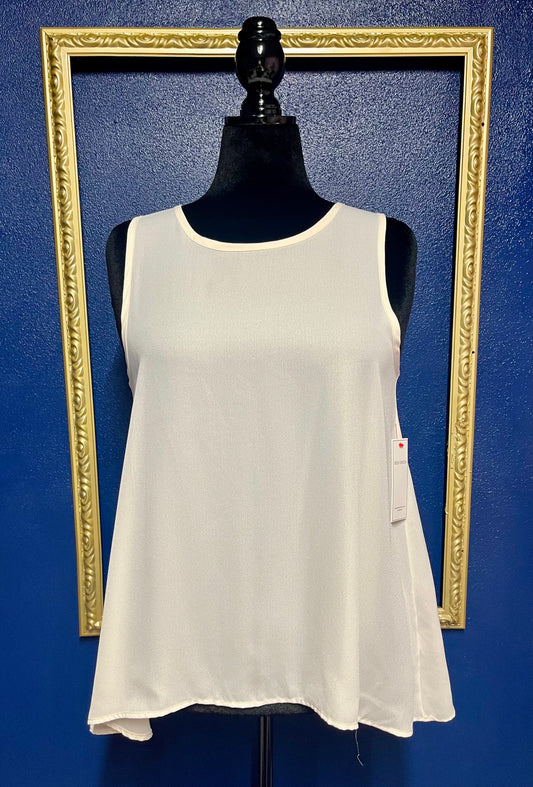Red Dress Simple Cream Blouse