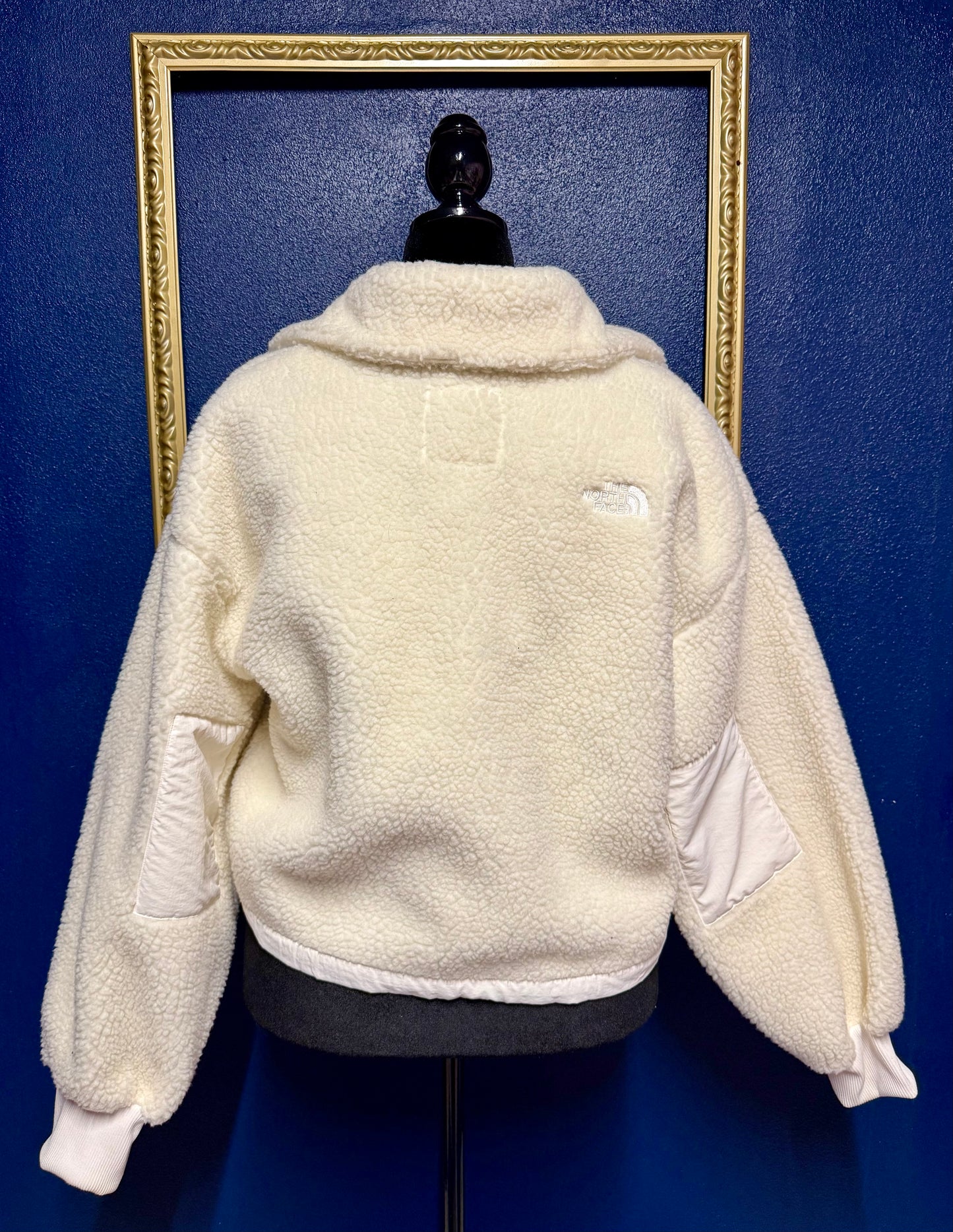 The North Face Cream Fuzzy Pullover