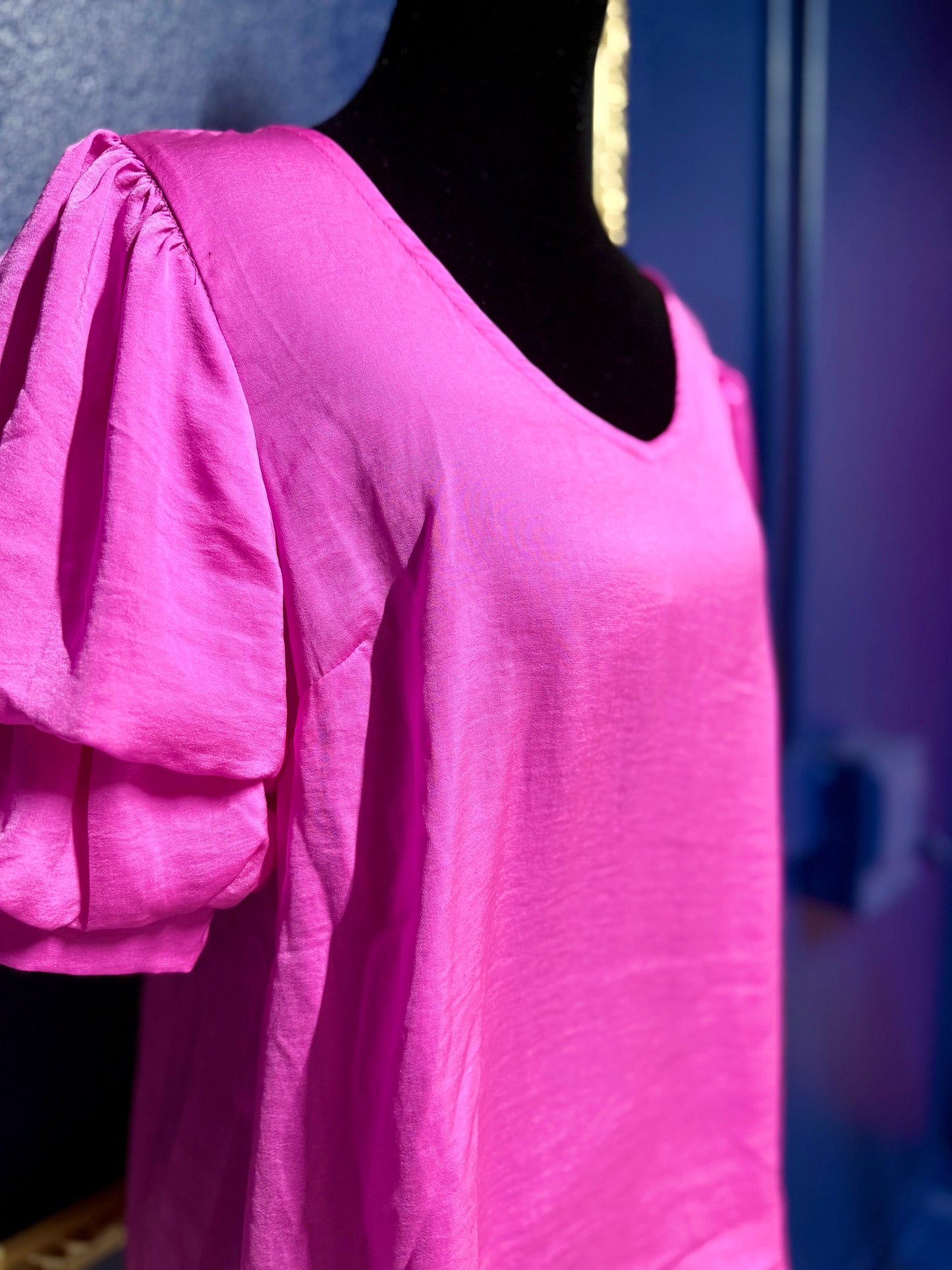 Blu Pepper Hot Pink Blouse