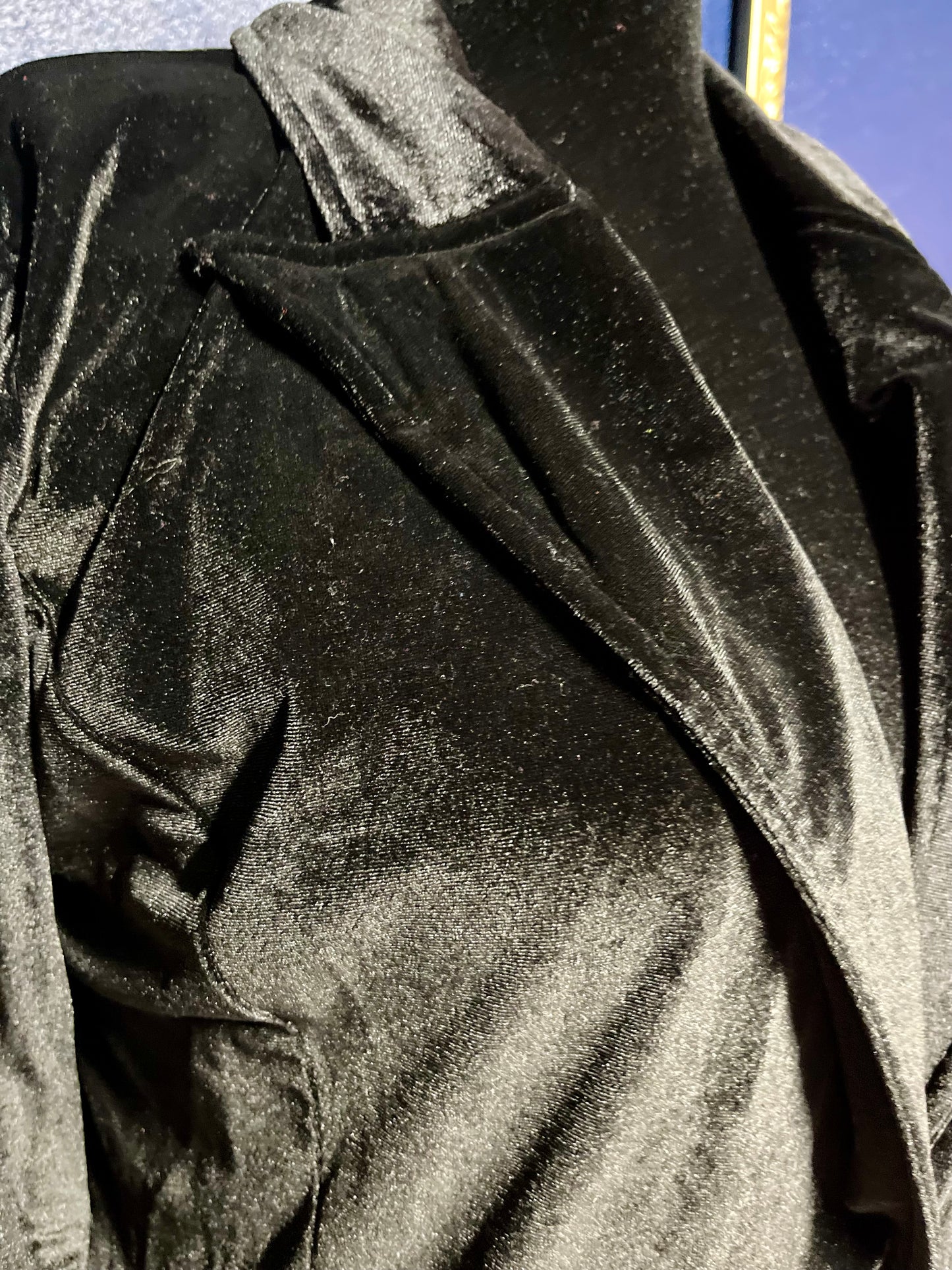 Jess Lea Black Velvet Blazer