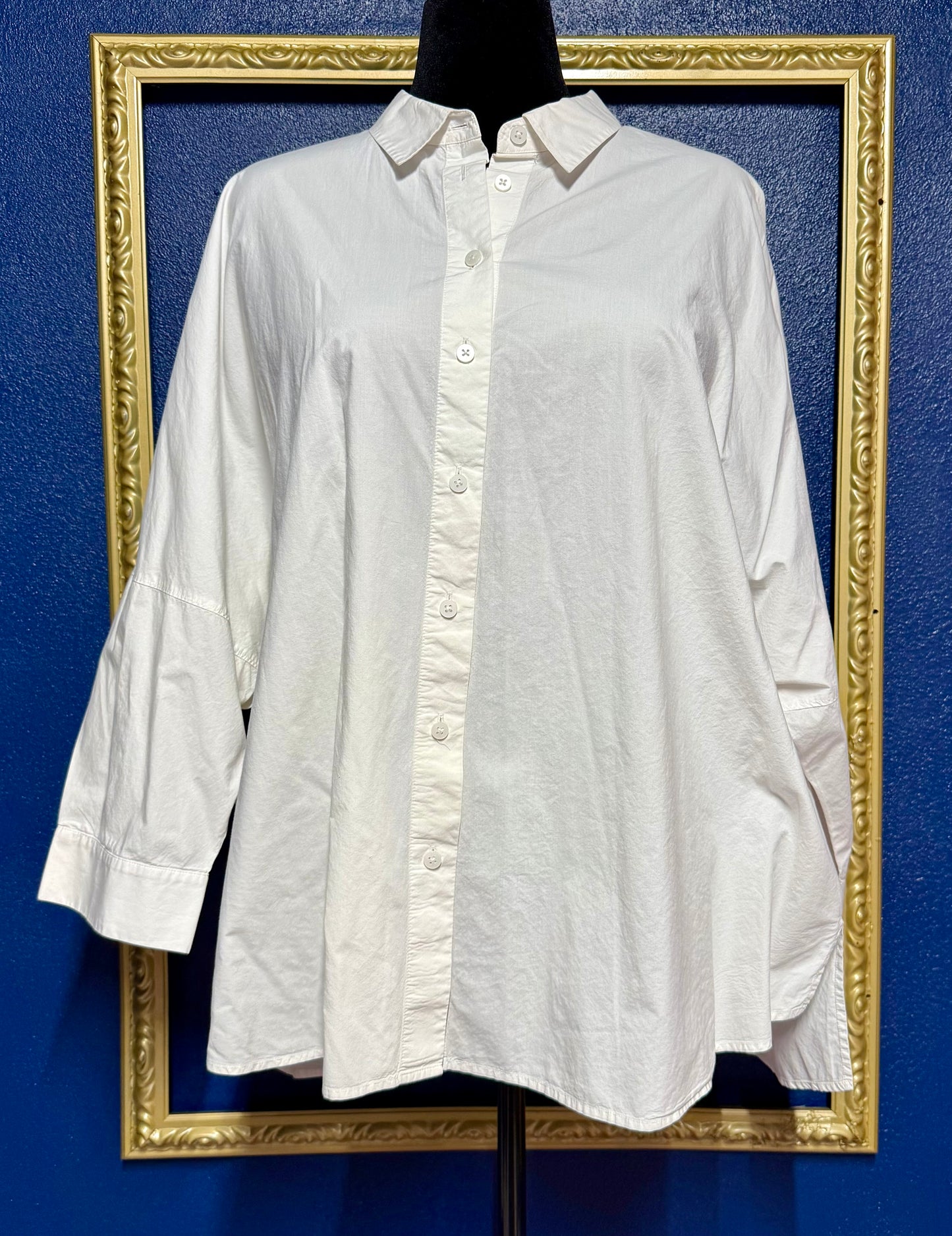 Chico's No Iron White Button Down