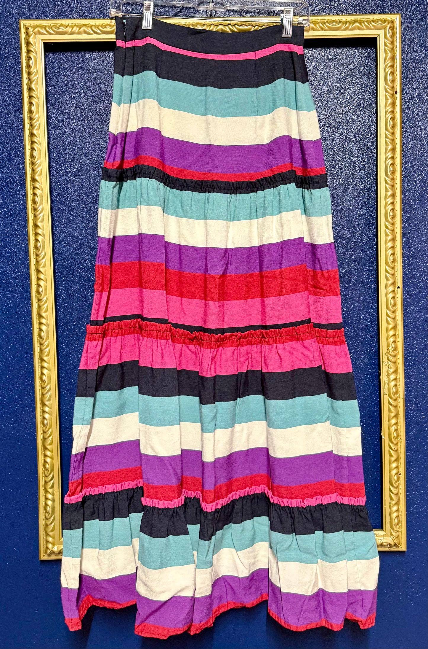 1901 Striped Skirt