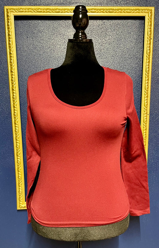 No Boundries Ribbed Top