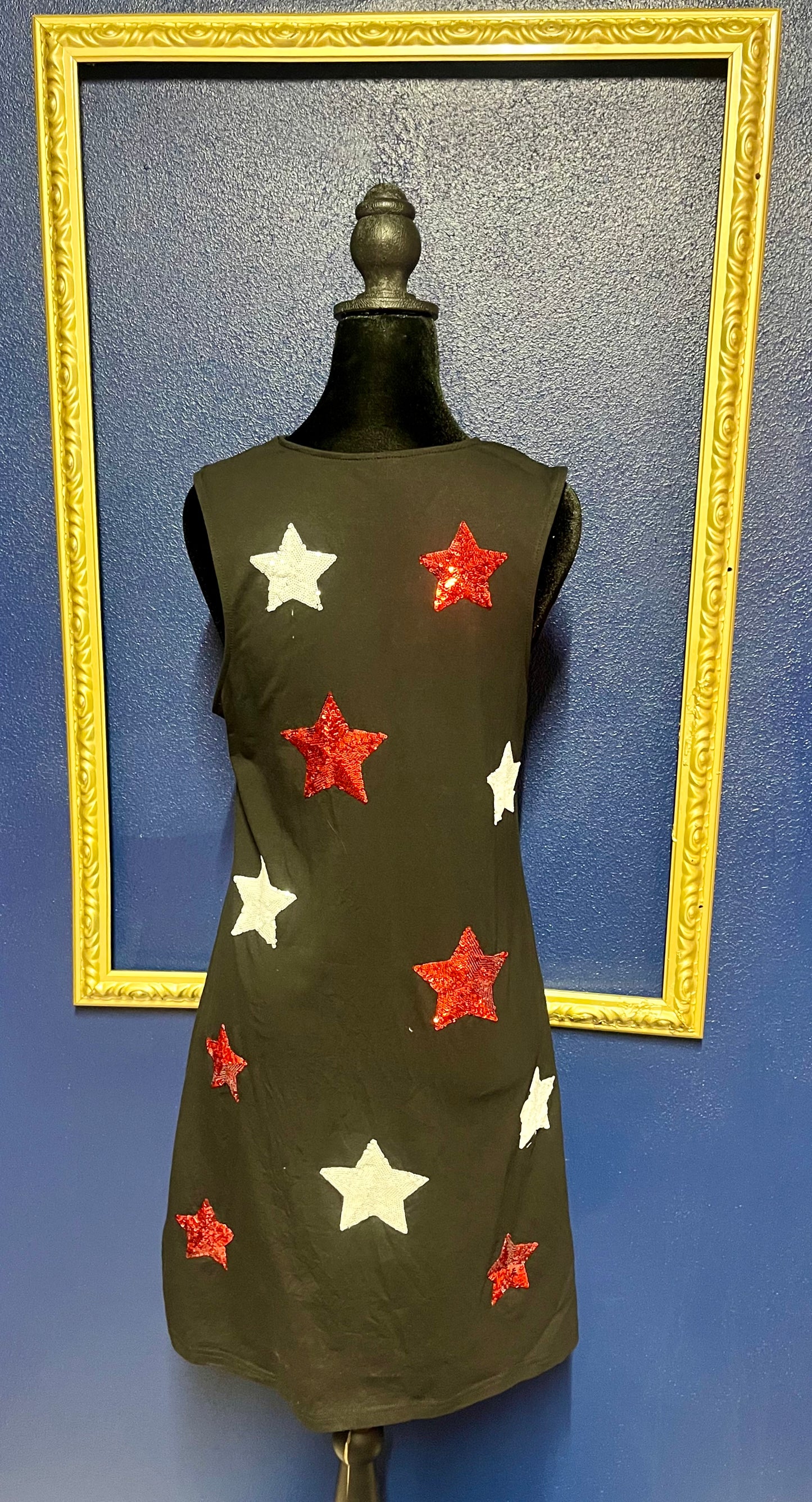 Sparkle City Star Tank Dress