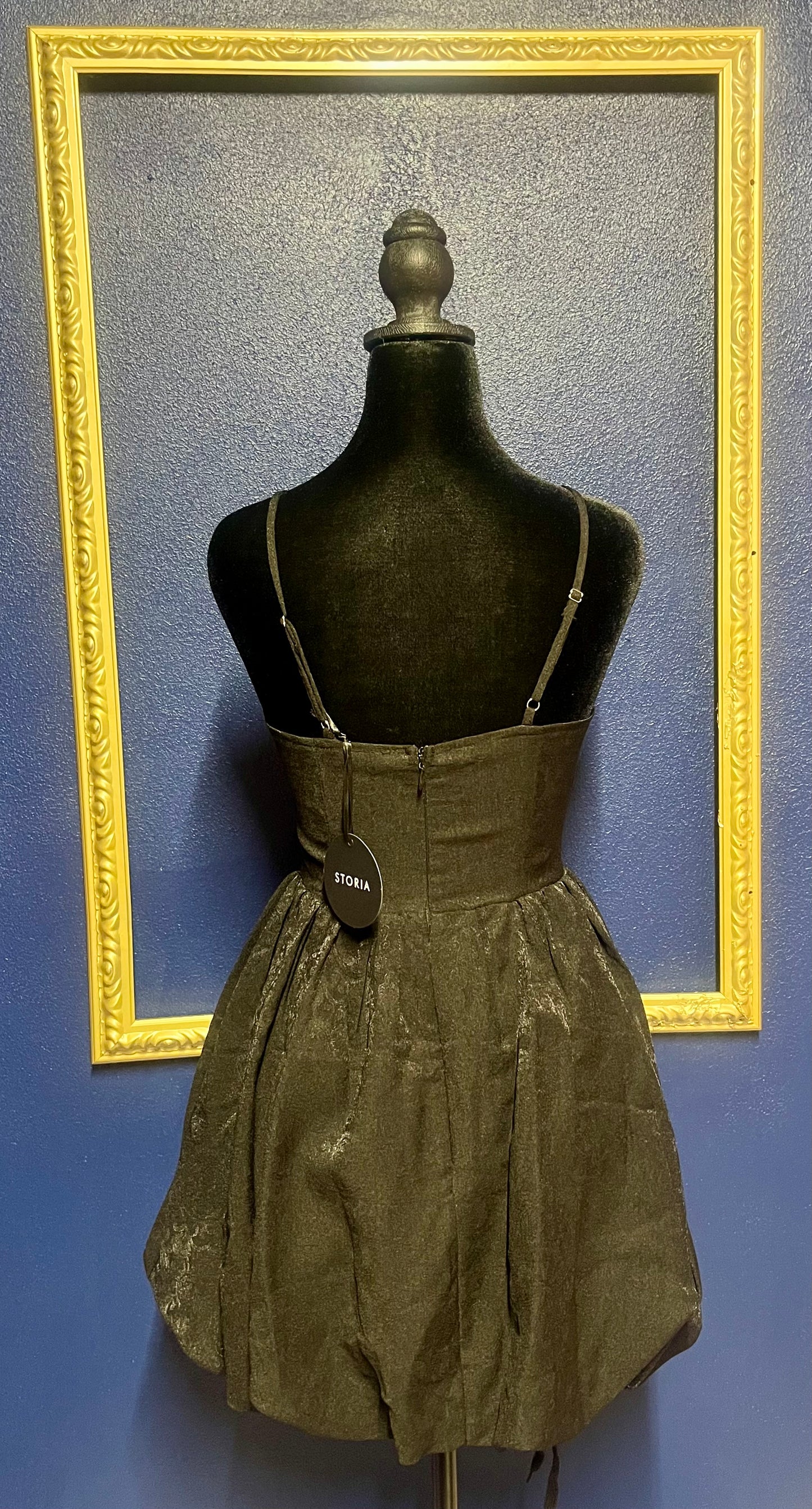 Storia Black Bubble Dress