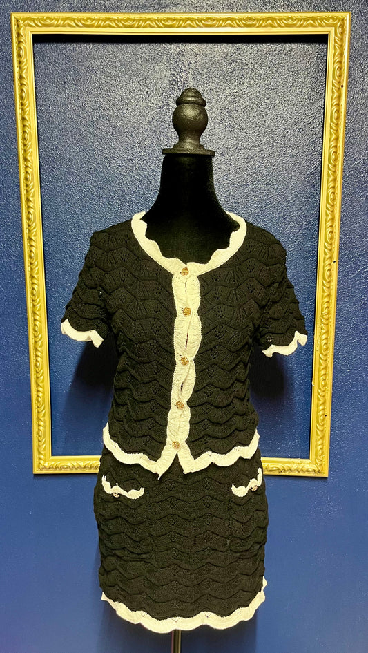 Mable Sweater and Skirt Set