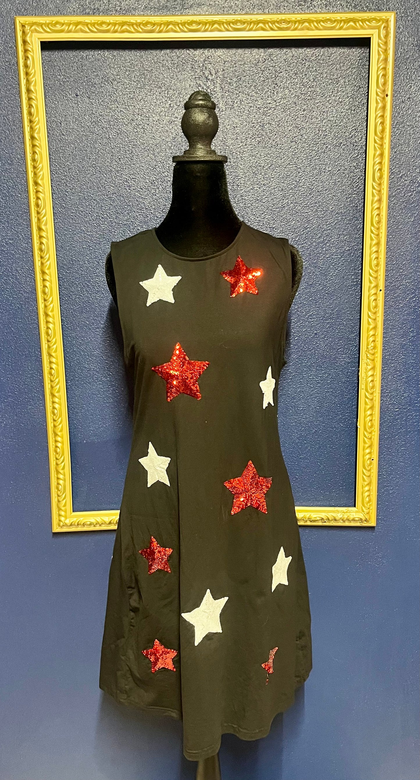 Sparkle City Star Tank Dress
