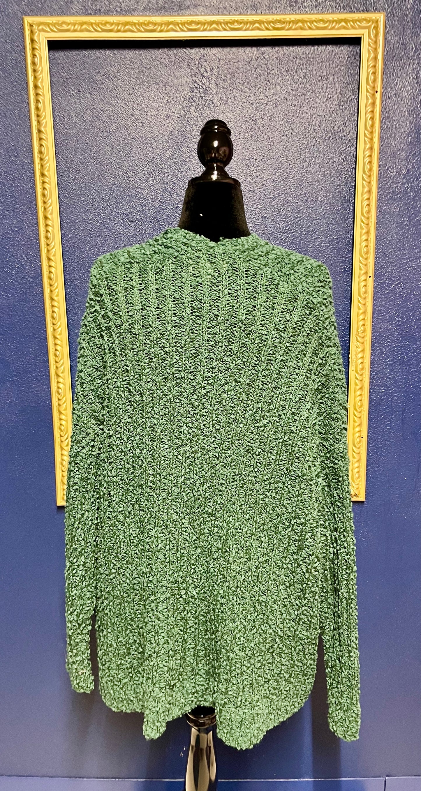 Reborn J Soft Green Cardigan