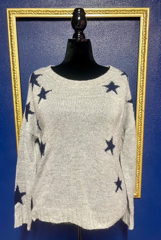 Velvet Heart Star Sweater
