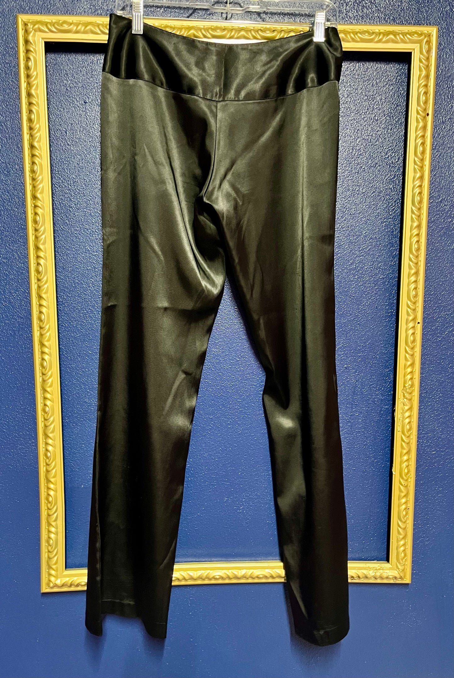 Black Silk Dress Pants