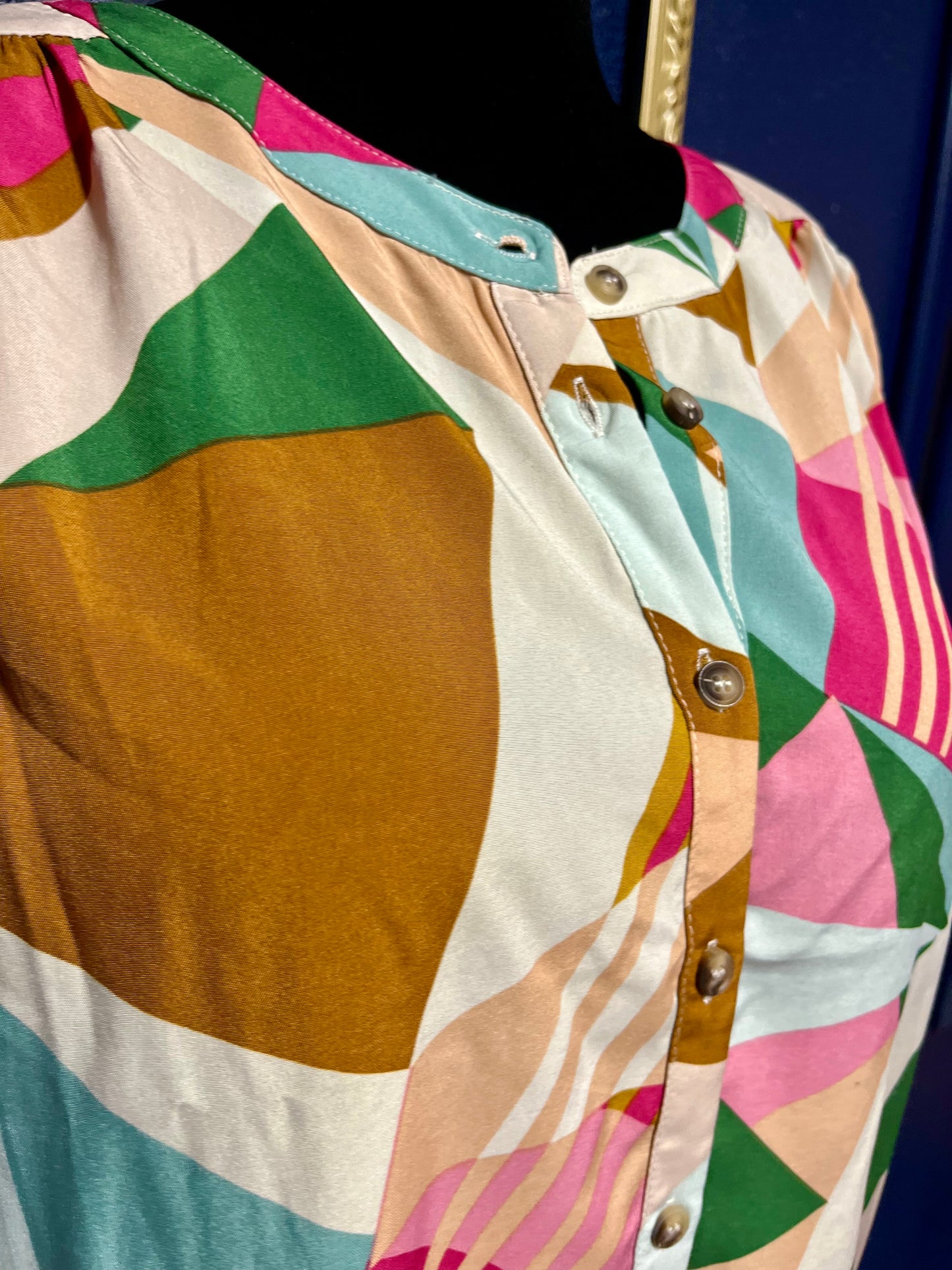 Jodifl Geometric Print Blouse