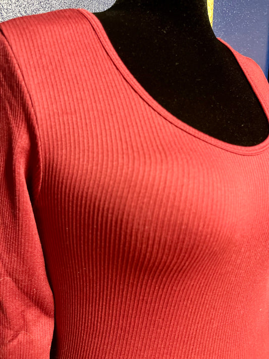 No Boundries Ribbed Top