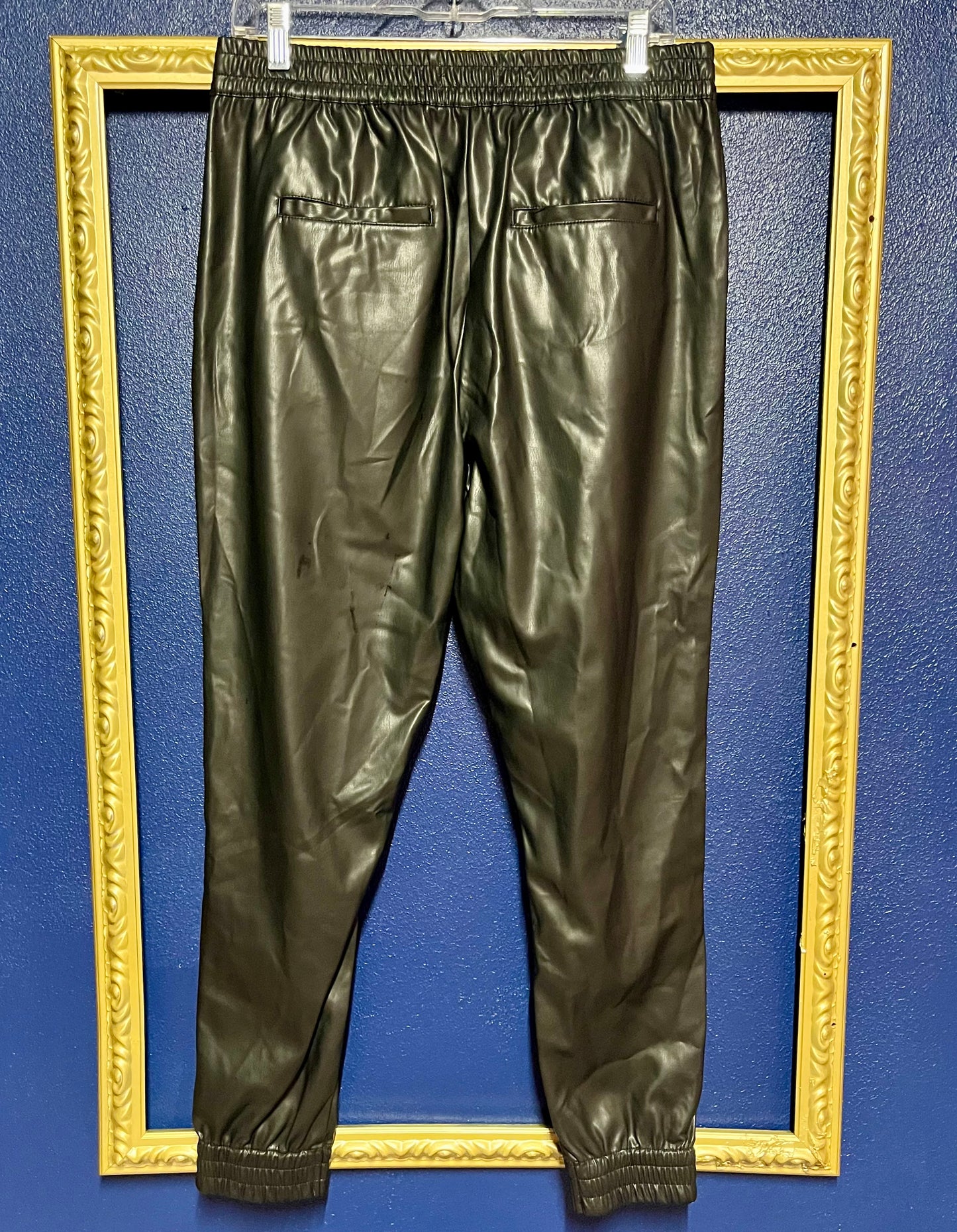 Dear John Pleather Joggers