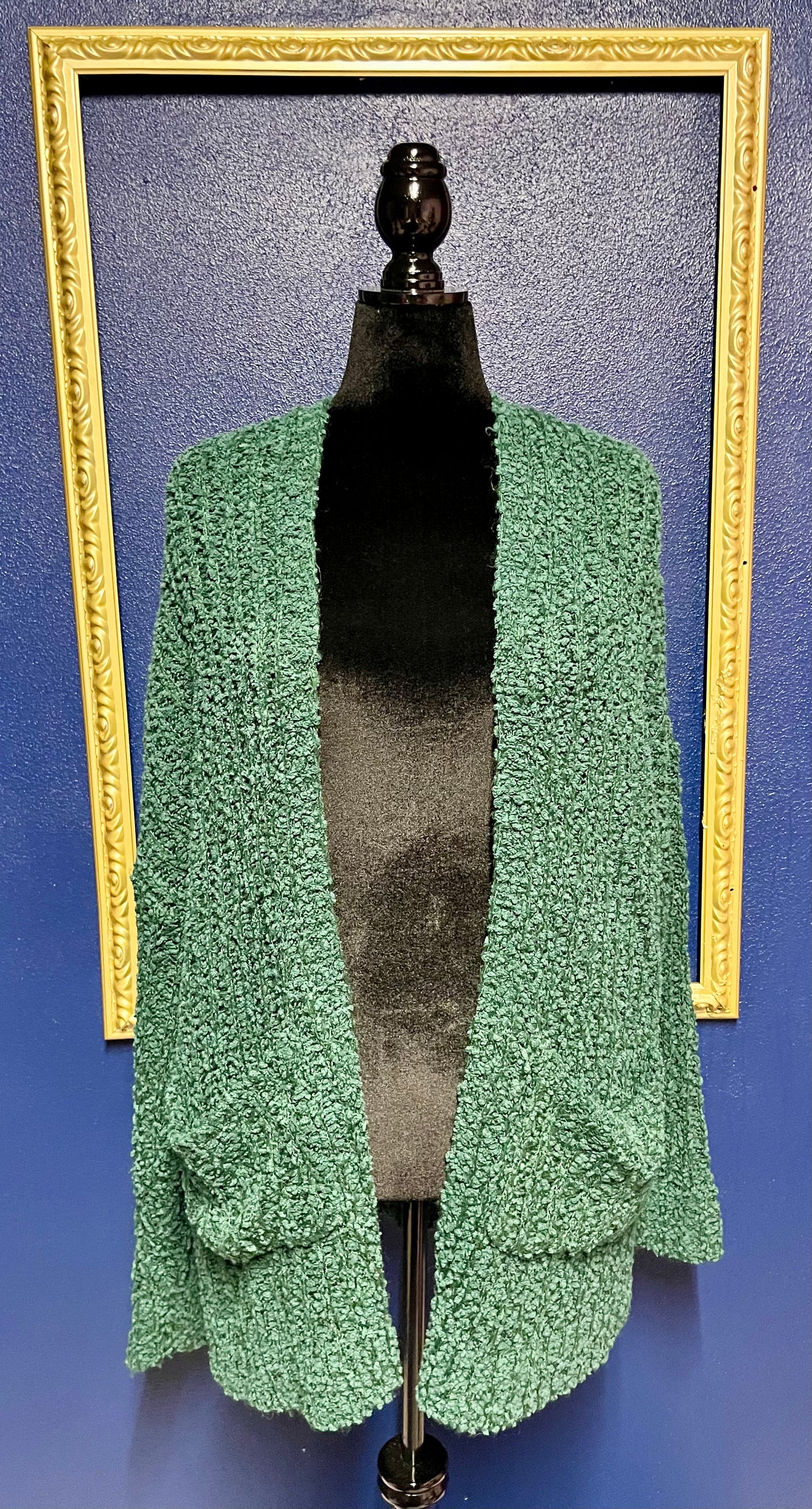 Reborn J Soft Green Cardigan