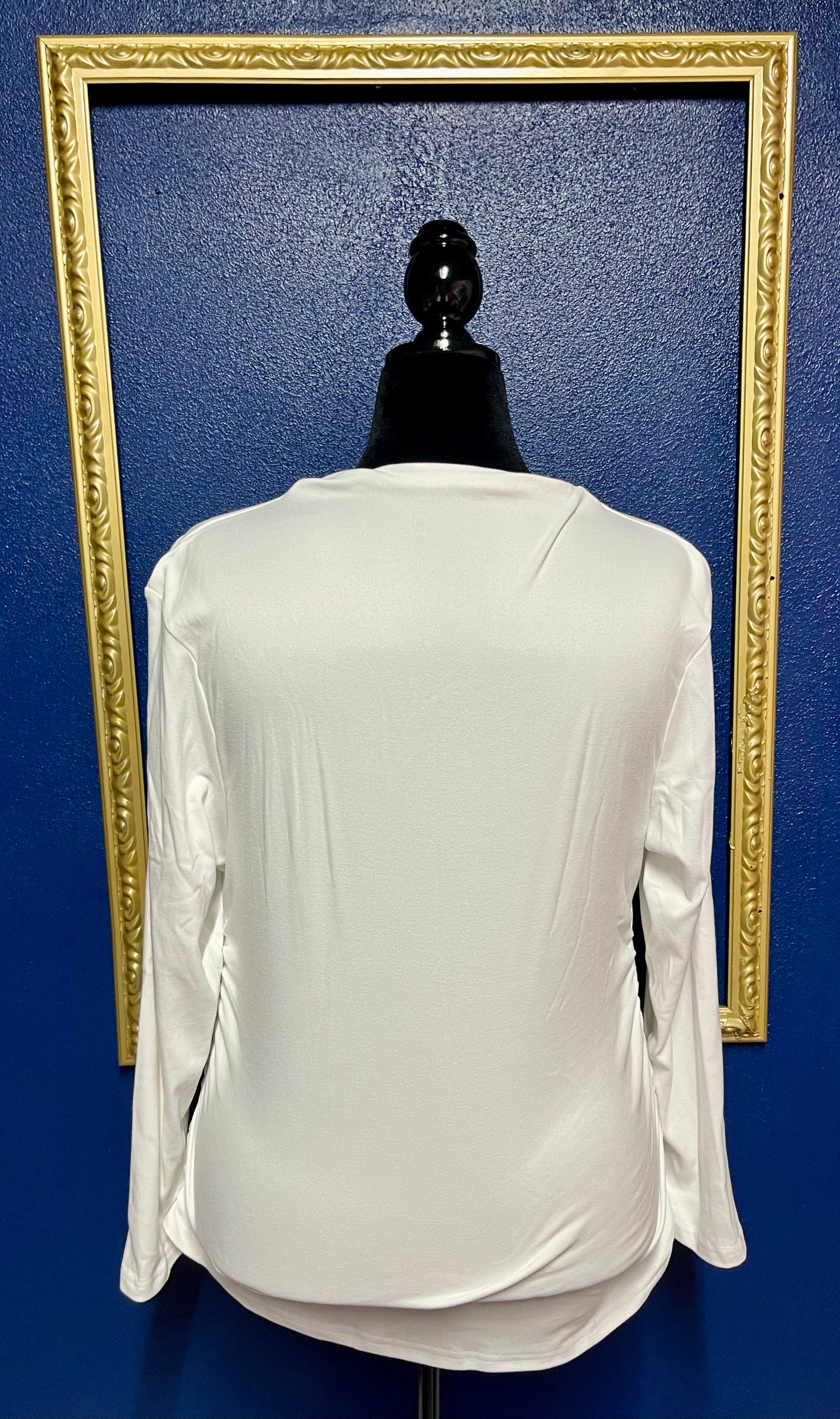 SHEIN Curve High Neck Long Sleeved Tee