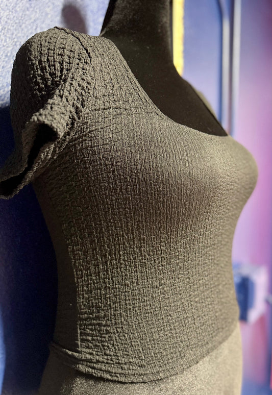 Madewell Cropped Fitted Blouse