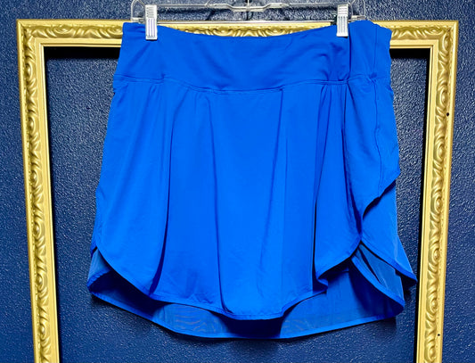 Royal Blue Athletic Skirt