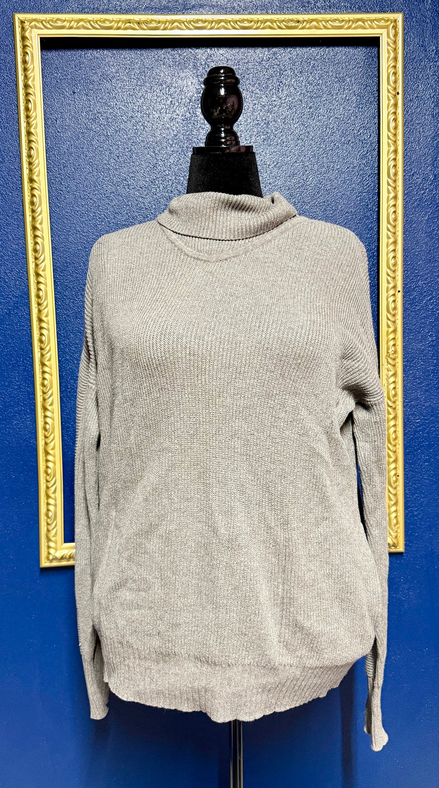 Lululemon Taupe Turtleneck Sweater