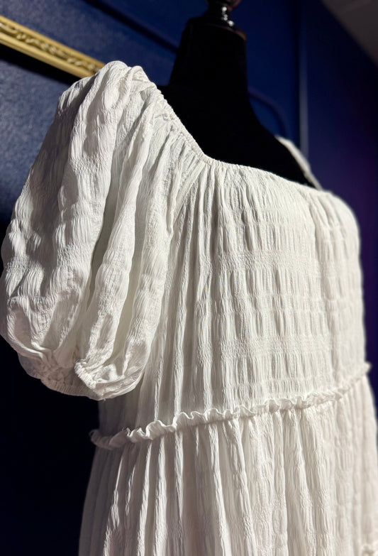 Emory Park White Boho Dress