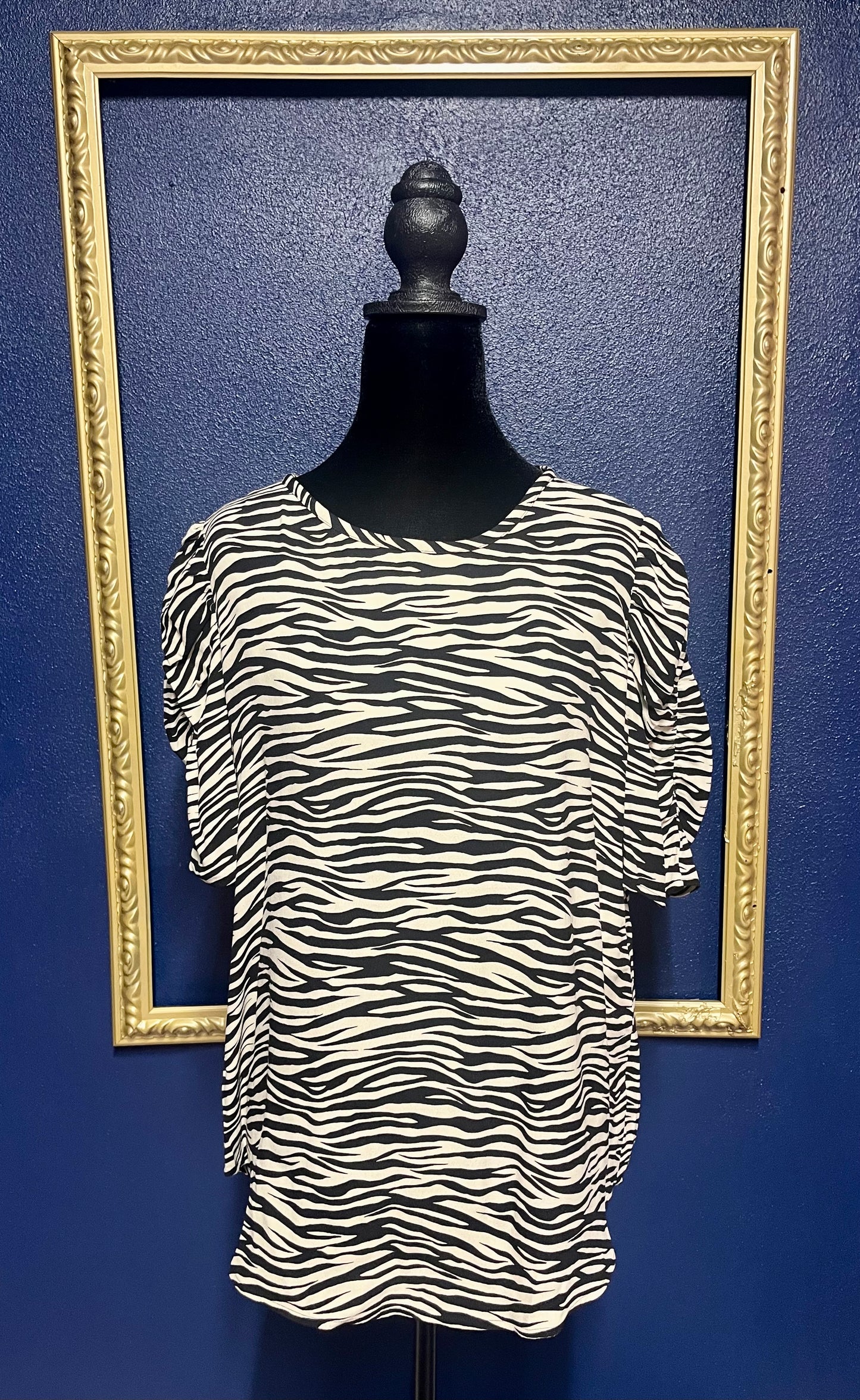 Loft Zebra Print Blouse