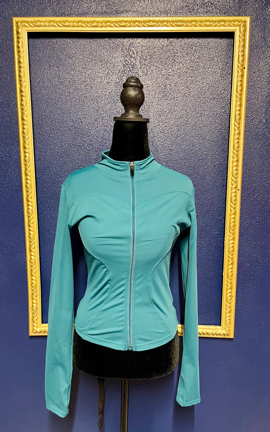 Dark Teal Athletic Jacket