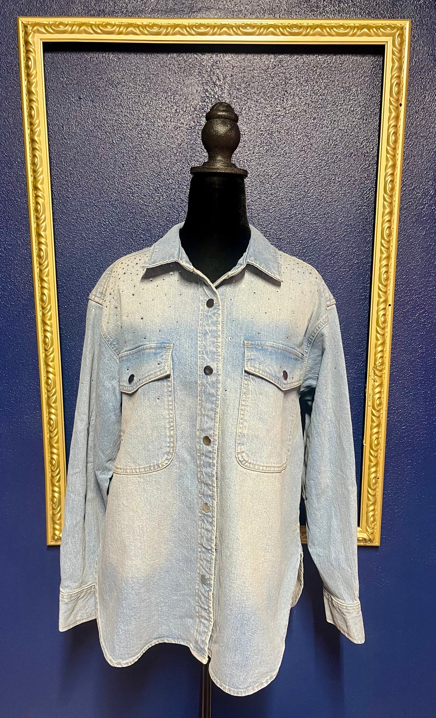 Universal Thread Rhinestone Jacket